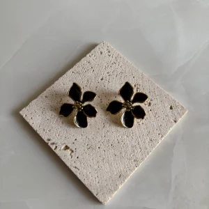 Noir Bloom Earrings