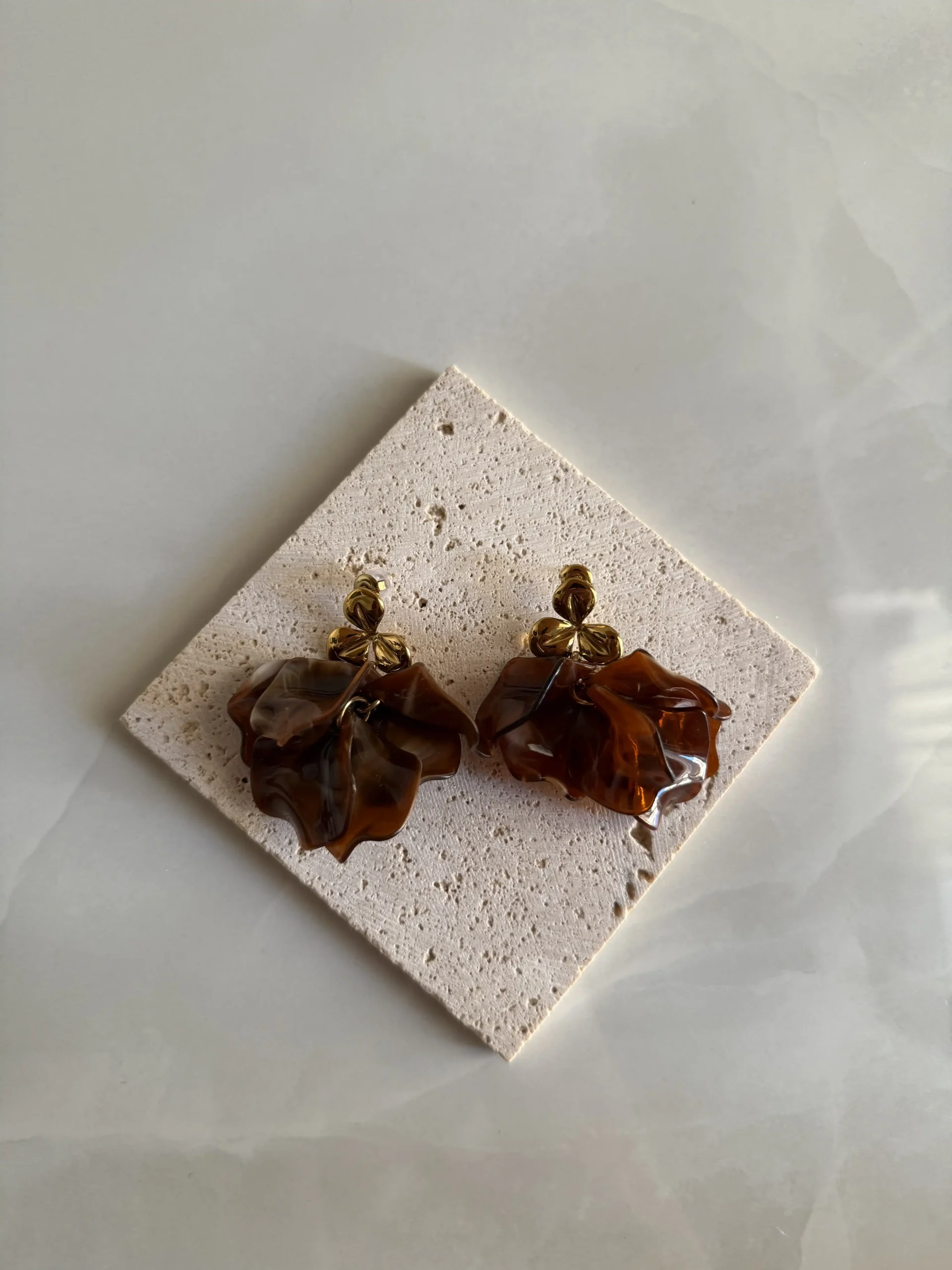 Amber Bloom Earrings