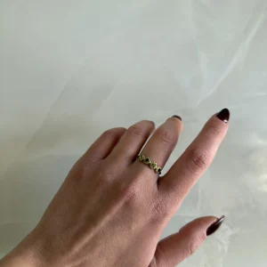 Elora Green Ring