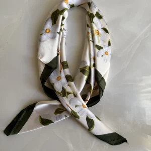 White Blossom Scarf