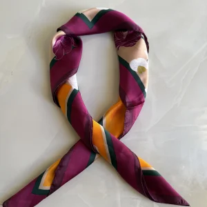 Burgundy Bloom Scarf